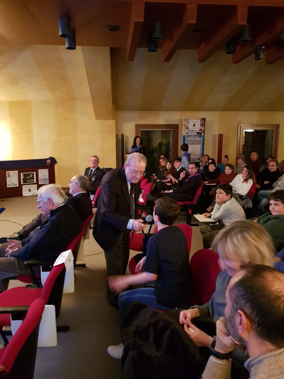 Caravaggio Mario Giuliacci conferenza aerospaziale