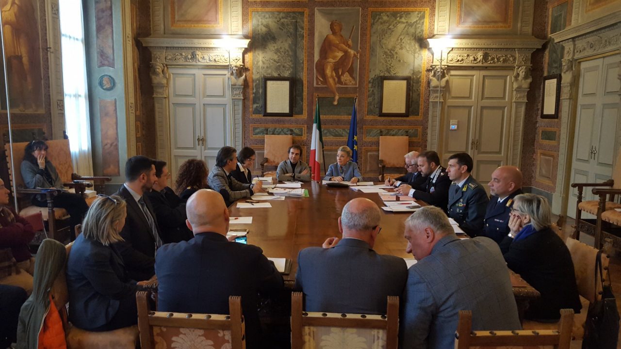 Sicurezza delle stazioni vertice in Prefettura