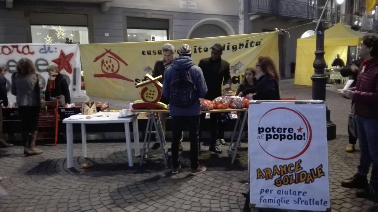 Un banchetto contro la povertà