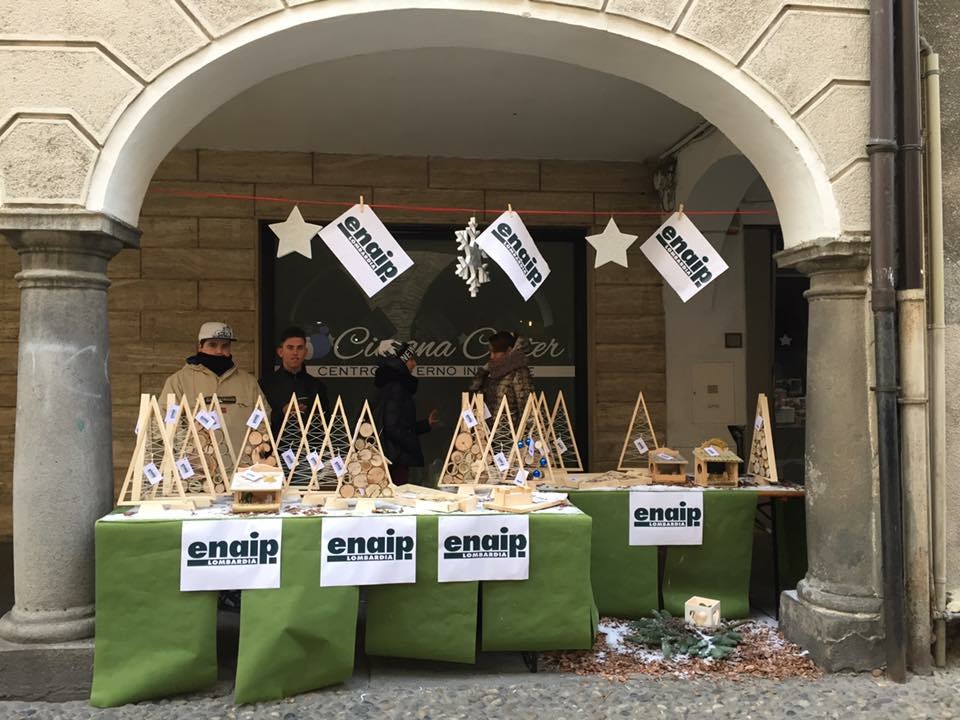 Il Natale solidale dell’Enaip Romano