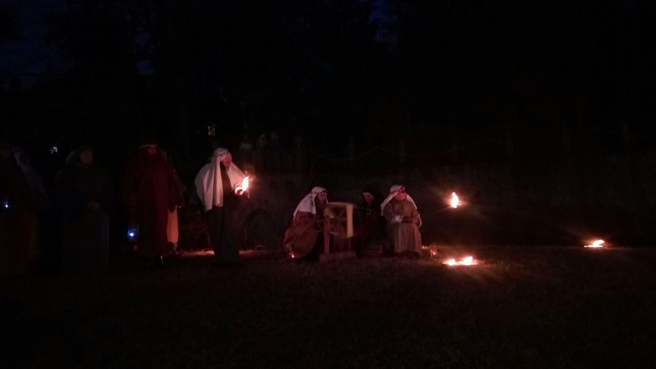 Presepe vivente Canonica