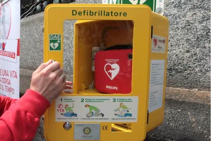 Defibrillatori in dono da Spider Linee Vita