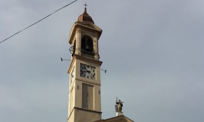 Rischio crollo per il campanile di Palosco