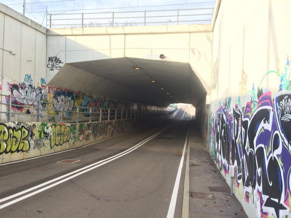 Sottopasso aperto dopo oltre dieci anni di attesa FOTO