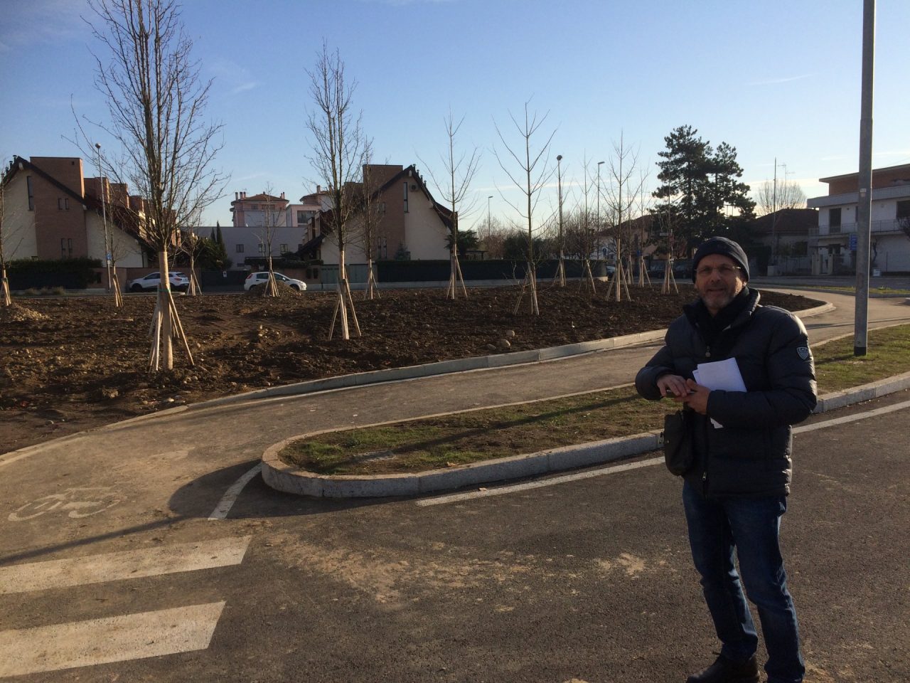 PalaFacchetti più bello con le nuove aree verdi