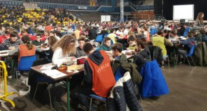 Gara di matematica, sfida a colpi di calcolo al PalaFacchetti