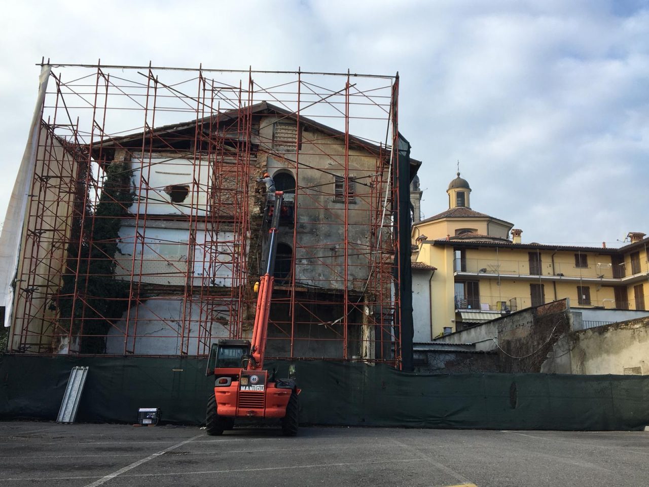 Ex Filandina via alla messa in sicurezza