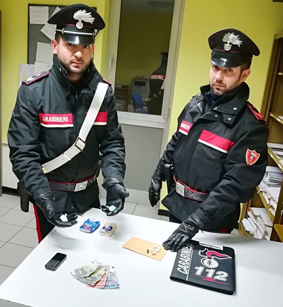 Droga Zingonia, primo arresto dell’anno a Verdellino