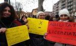 Sciopero scuole maestre in protesta a Milano VIDEO FOTO