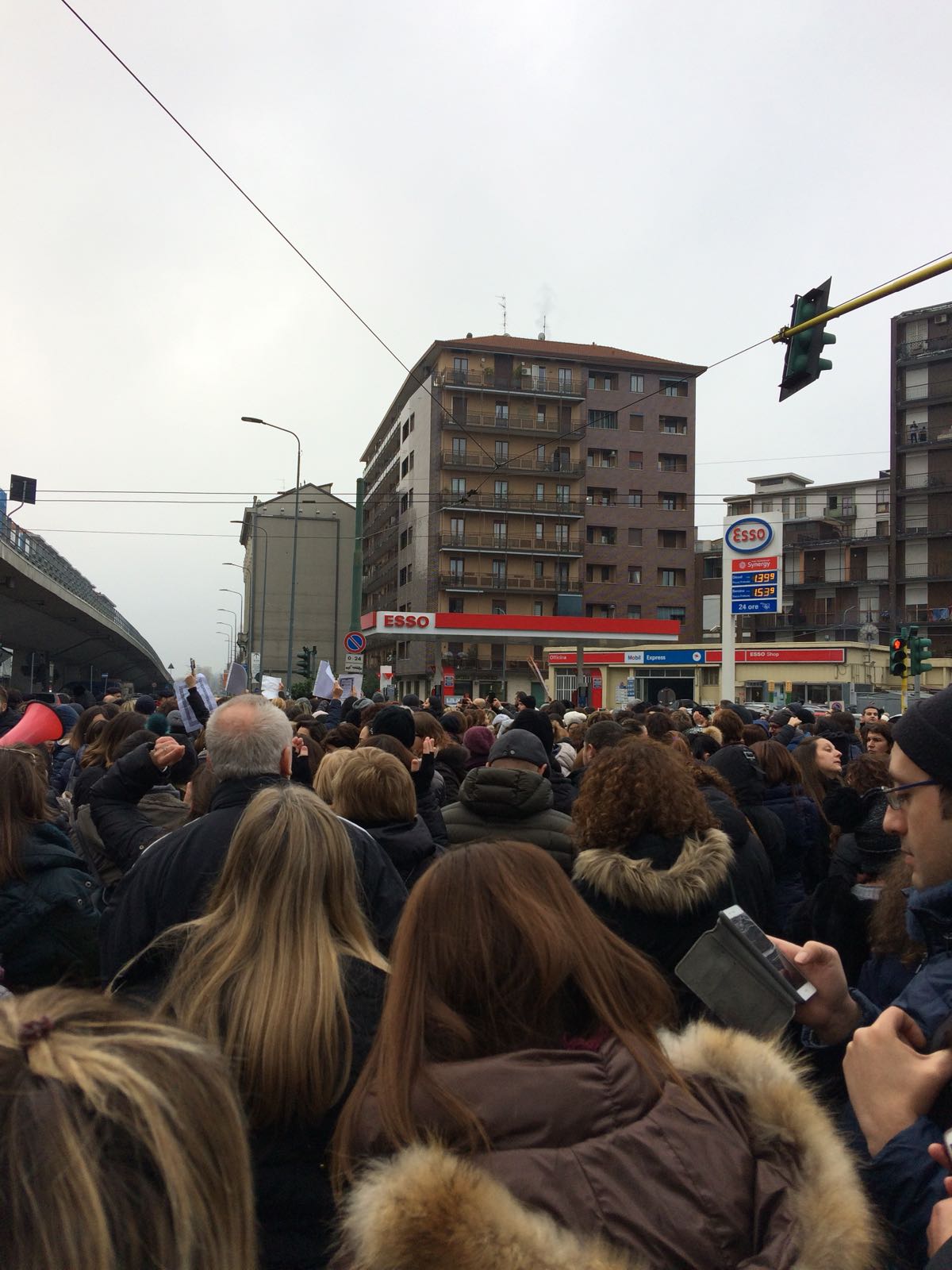 Sciopero scuole protesta dei diplomati magistrali a Milano