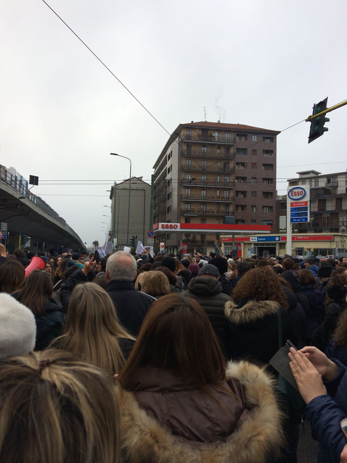 Sciopero scuole protesta dei diplomati magistrali a Milano