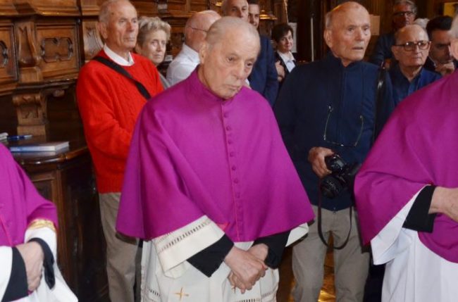 La Diocesi piange monsignor Luigi Gerevini