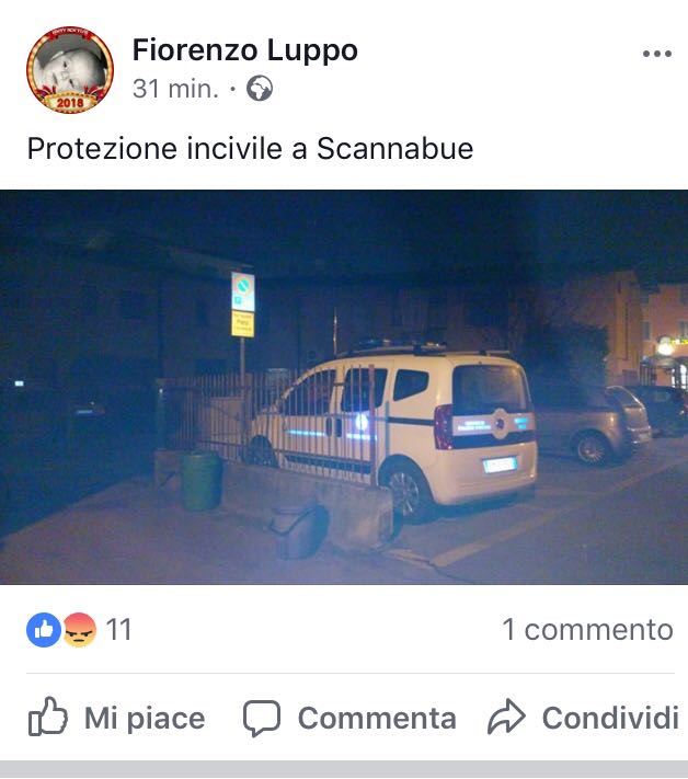 “Protezione incivile” su Facebook, e si scatena il pandemonio