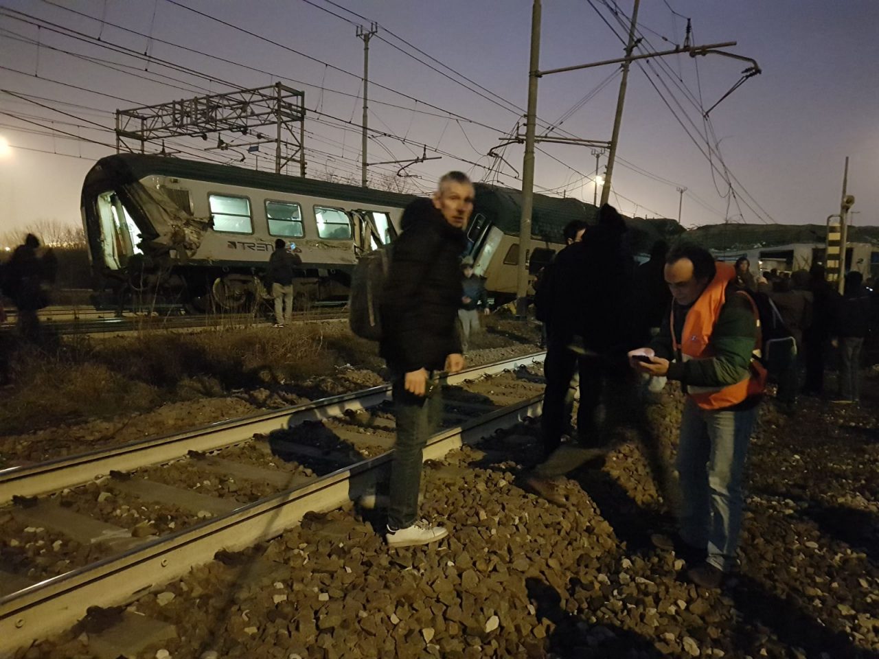 Treno deragliato a Pioltello