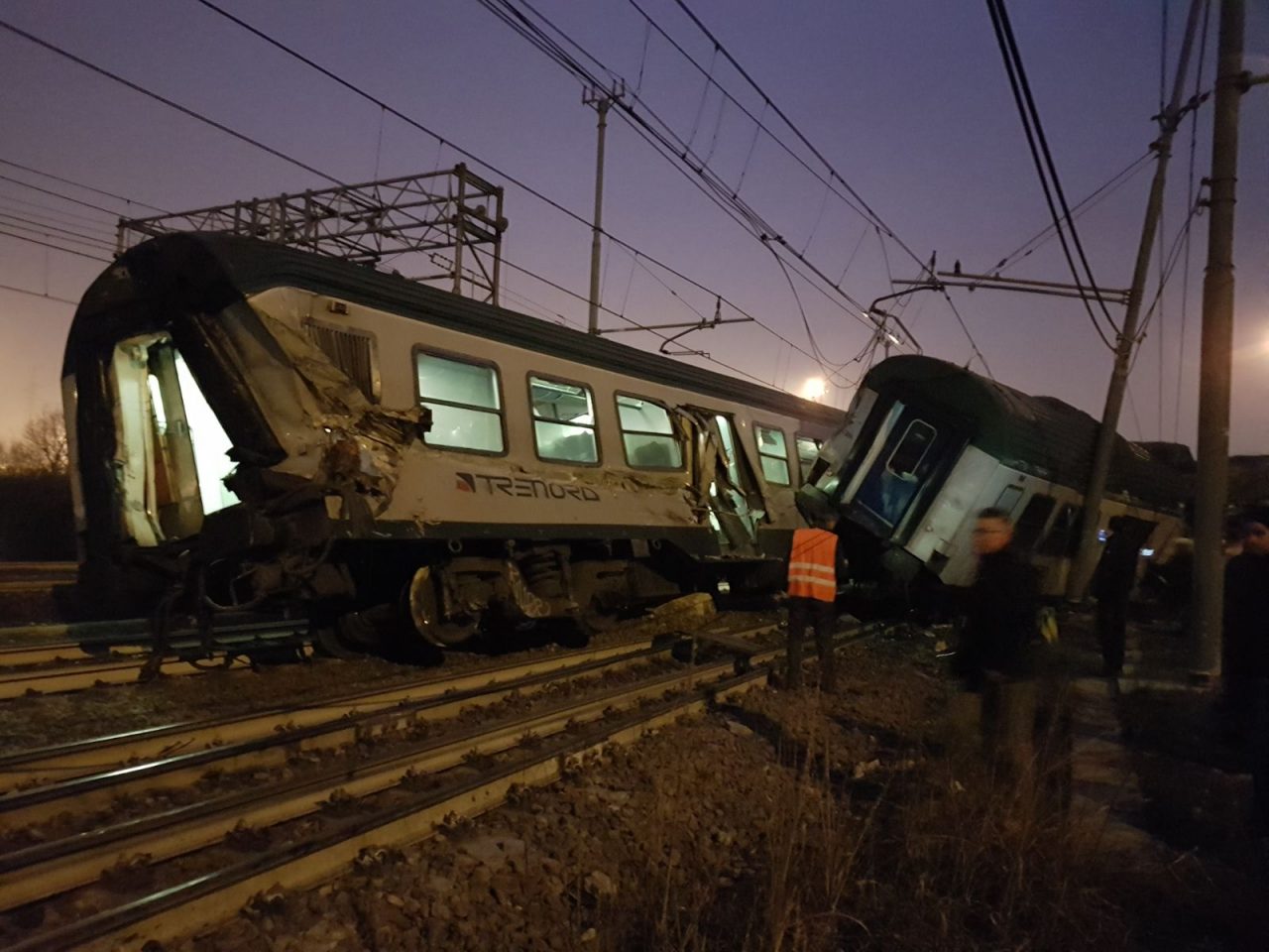 Treno deragliato a Pioltello