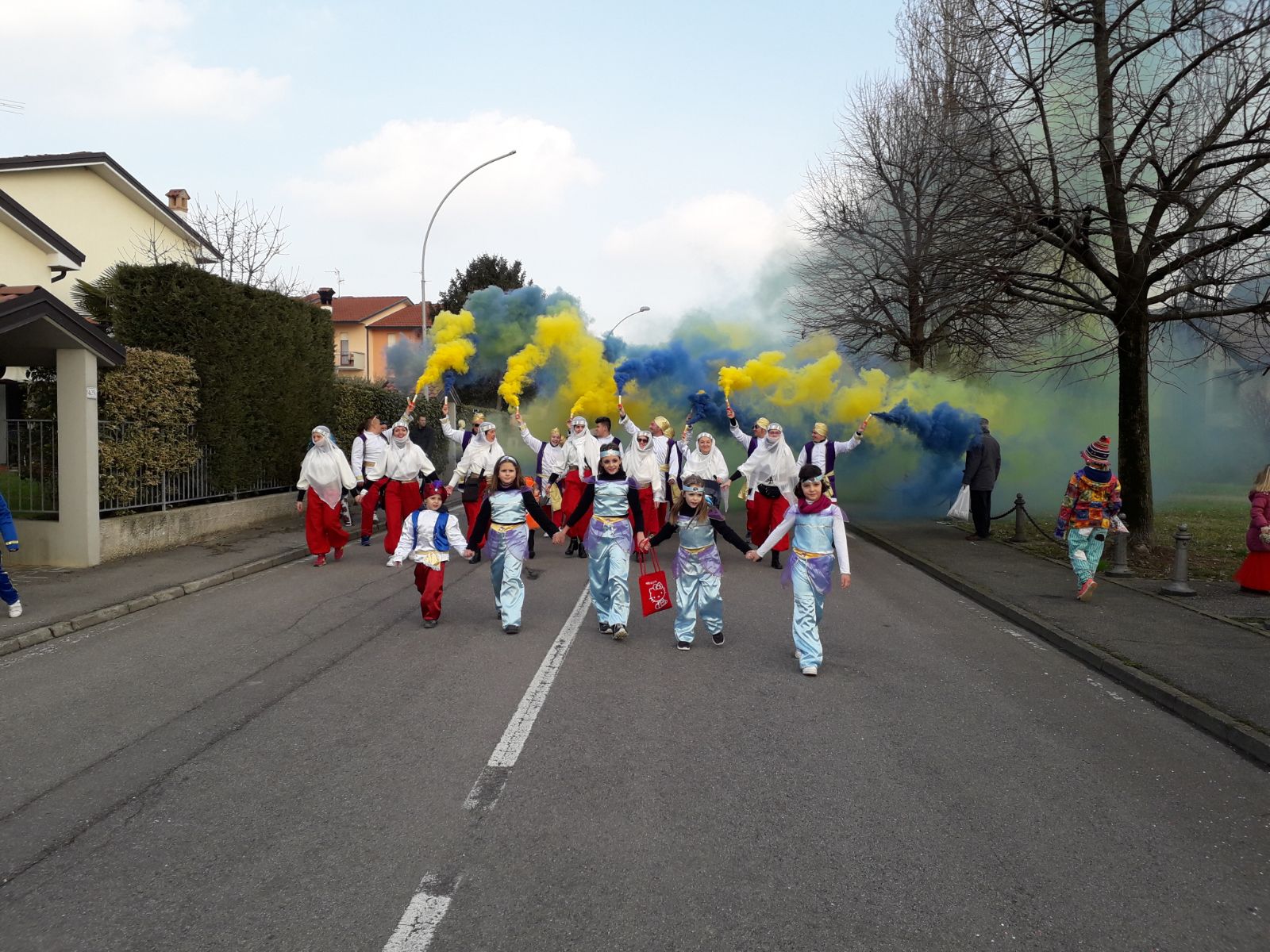 Amici del Carnevale 2018 Caravaggio sfilata
