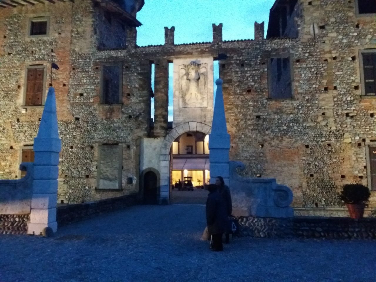 Bartolomeo Colleoni e gli stemmi in mostra al castello