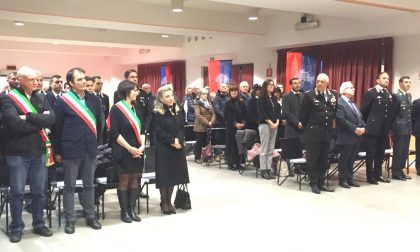 A Ciserano la cerimonia per la cittadinanza onoraria all'Arma VIDEO FOTO