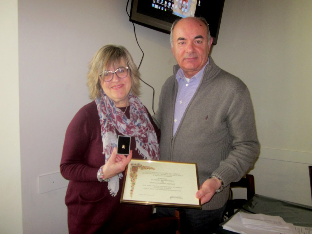Vita Serena premia la dottoressa Figliuzzi