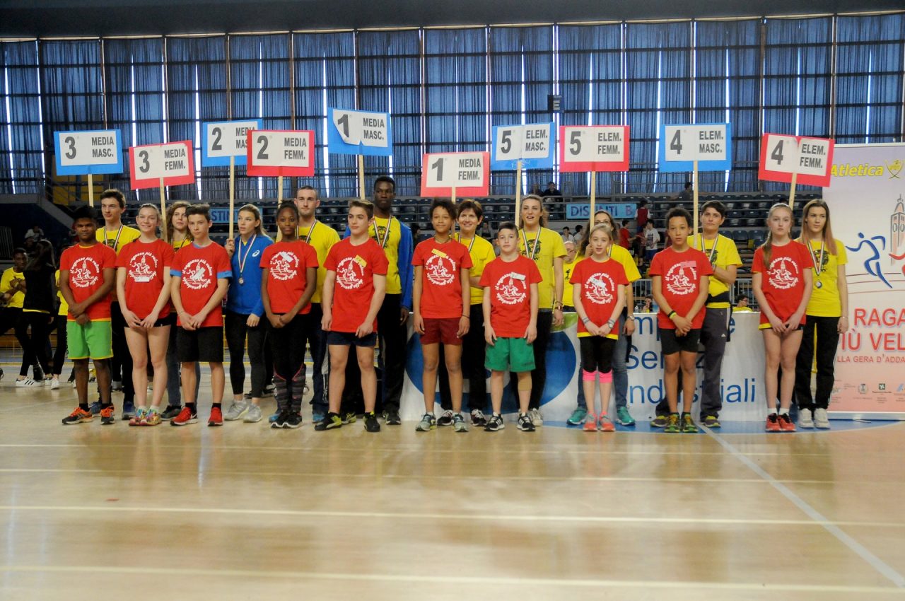 Tutti al PalaFacchetti per eleggere il “Ragazzo più veloce”