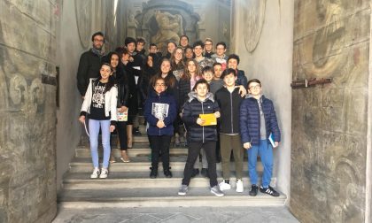 Ragazzi delle medie guide turistiche per un giorno