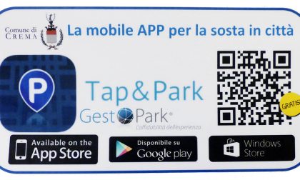 Tap e Park pronta l’applicazione gratuita per il parcheggio a Crema