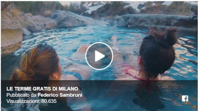 Il videomaker Federico Sambruni torna con Le terme gratis di Milano VIDEO