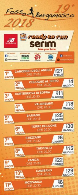 Calendario Fosso Bergamasco