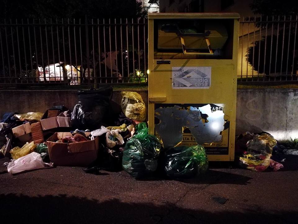 Malanchini furioso: incivile chi accatasta rifiuti