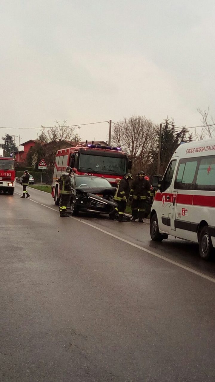 incidente tra Boltiere e Pontirolo