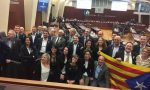 Leghisti catalani: manifestazione in Regione per Puigdemont &C.