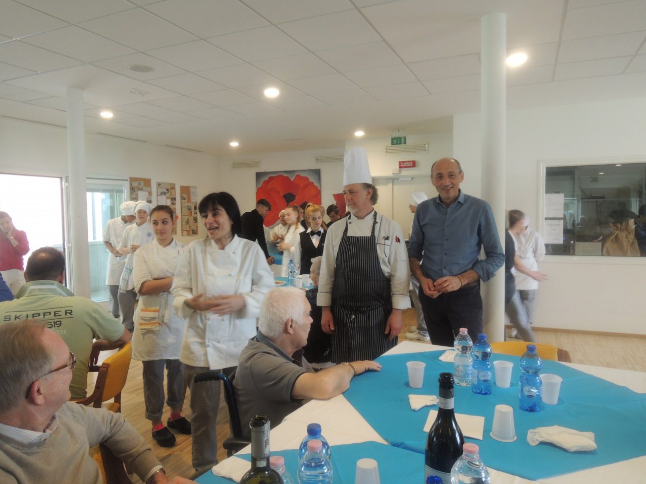 Anni Sereni, il pranzo è servito con gli studenti di Abf