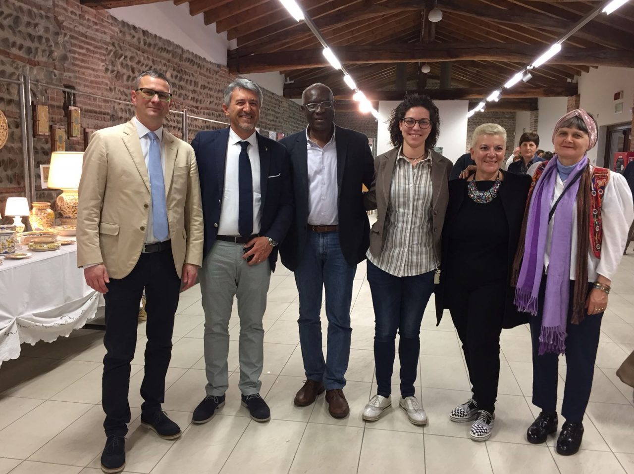 Ceramiche e prodotti tipici, Spirano in aiuto ai terremotati