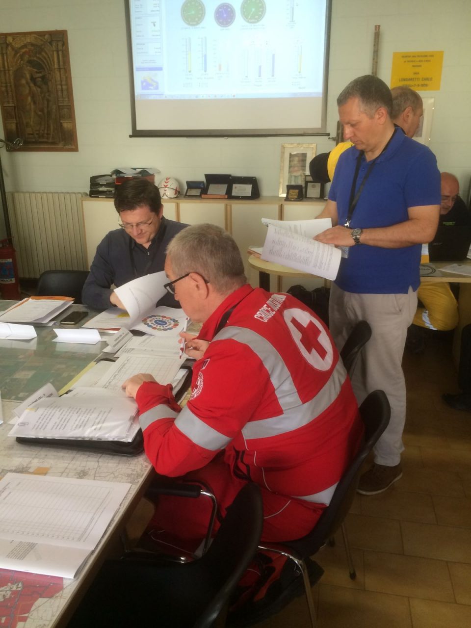 Maxi esercitazione Treviglio rischio chimico Corden Pharma