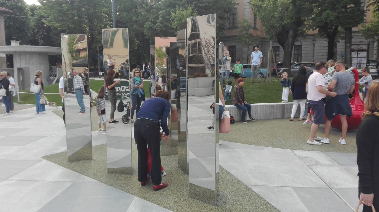 Inaugurazione piazza Setti Treviglio