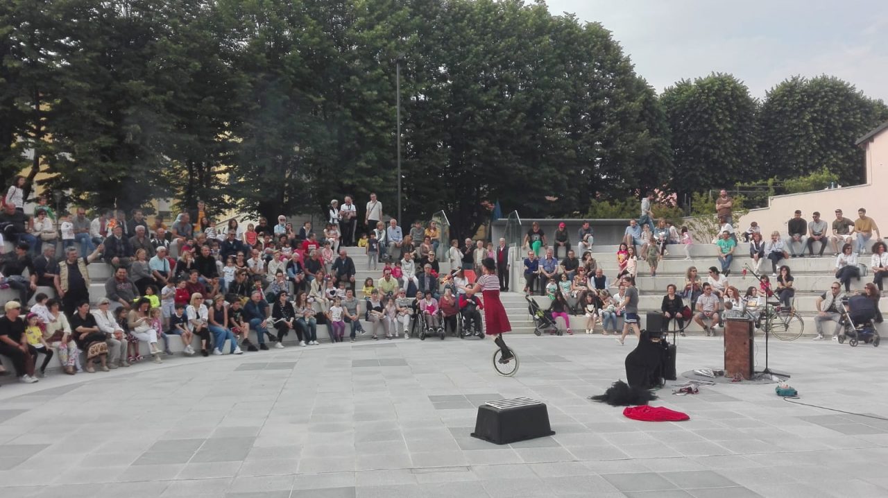 Inaugurazione piazza Setti Treviglio