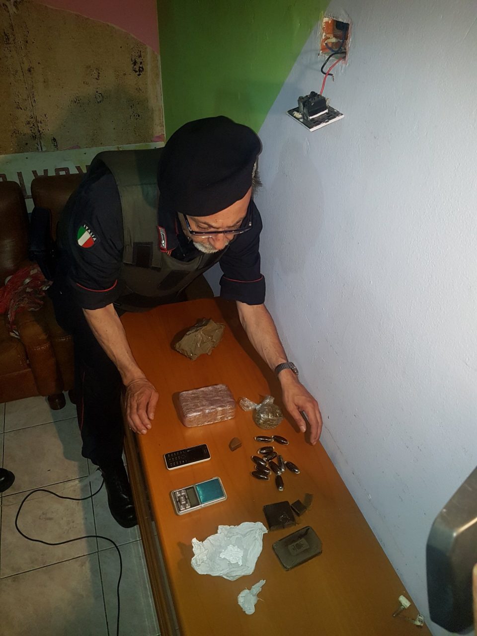 maxi blitz carabinieri a Zingonia