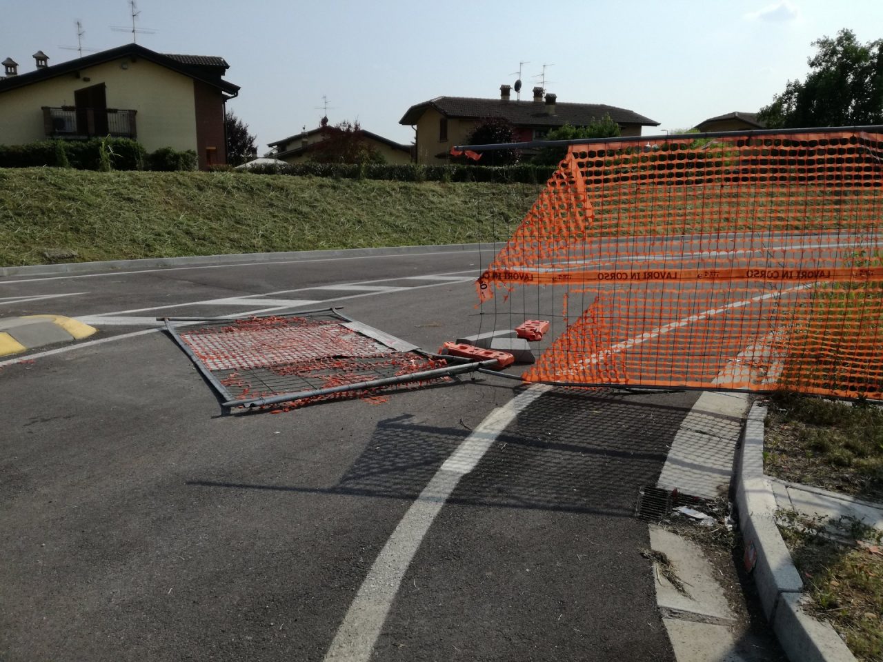 Tangenziale abbandonata usata dai ladri per rubare