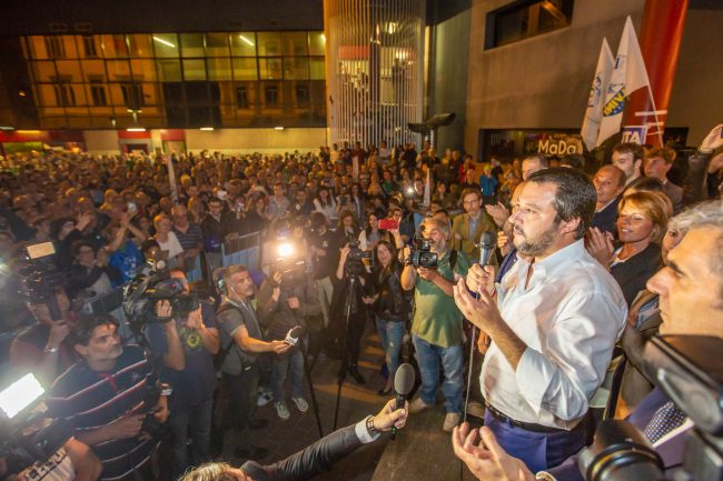 Matteo Salvini dà buca a tutti ma fatto il governo premia Sondrio