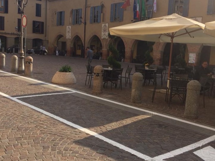 Parcheggi brevi e free in centro a Caravaggio
