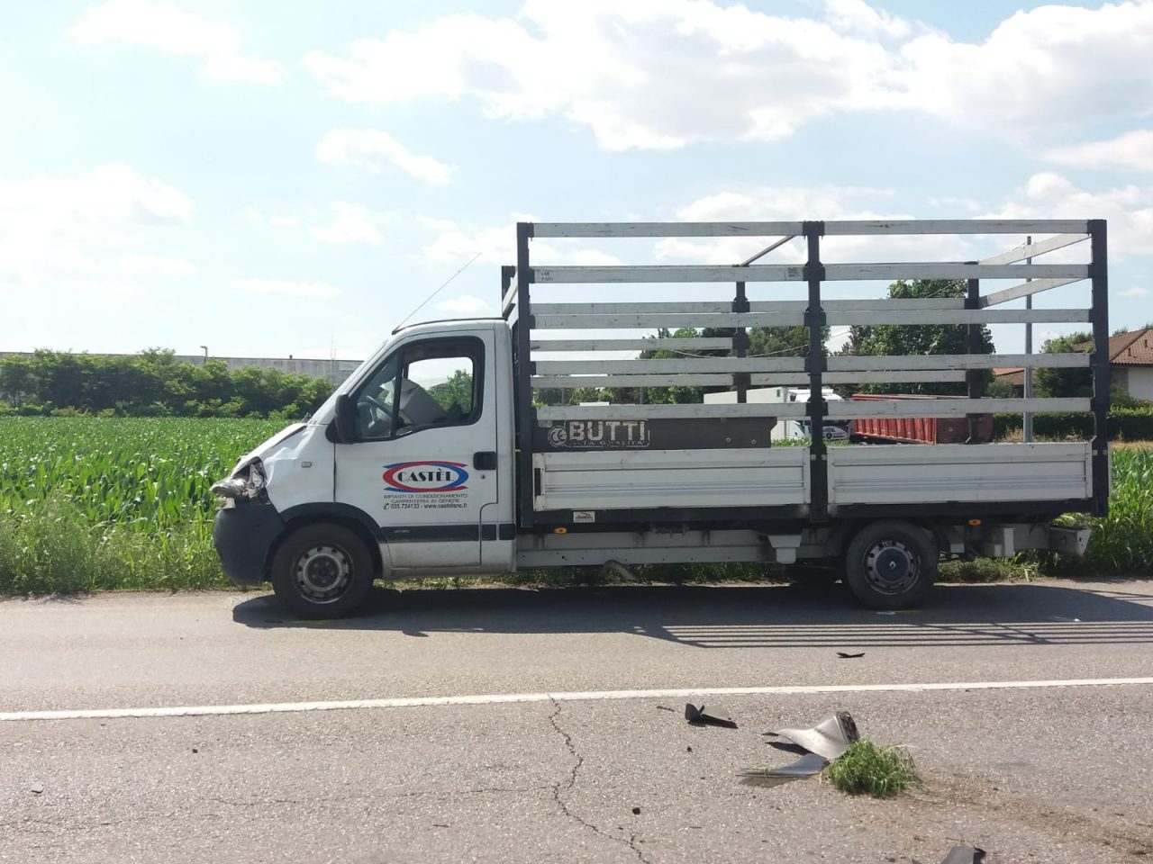 Grave incidente a Mornico
