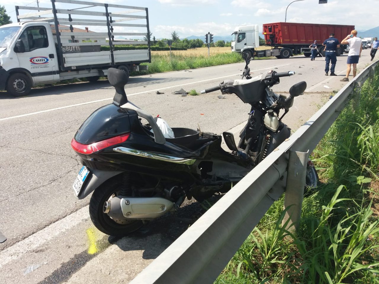 Grave incidente a Mornico