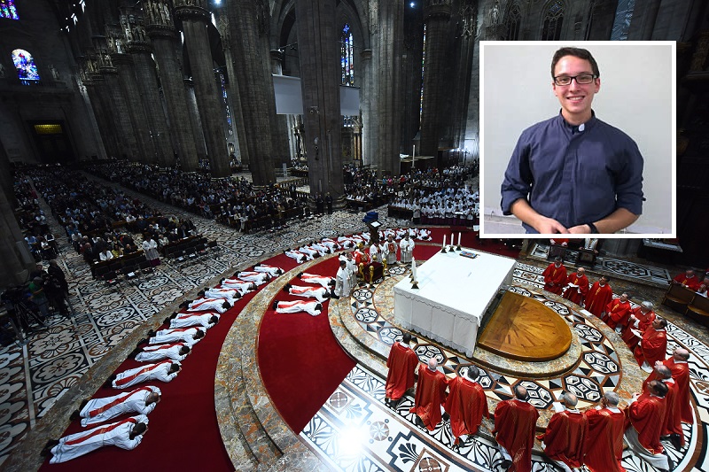 Don Giovanni Boellis ordinato sacerdote, resterà a Treviglio FOTO