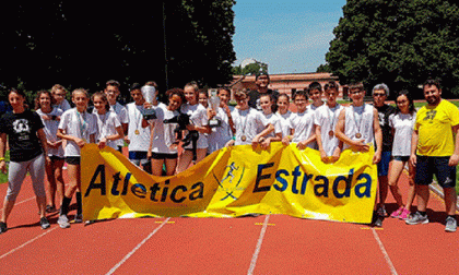 Atletica Estrada regina due volte ai campionati regionali