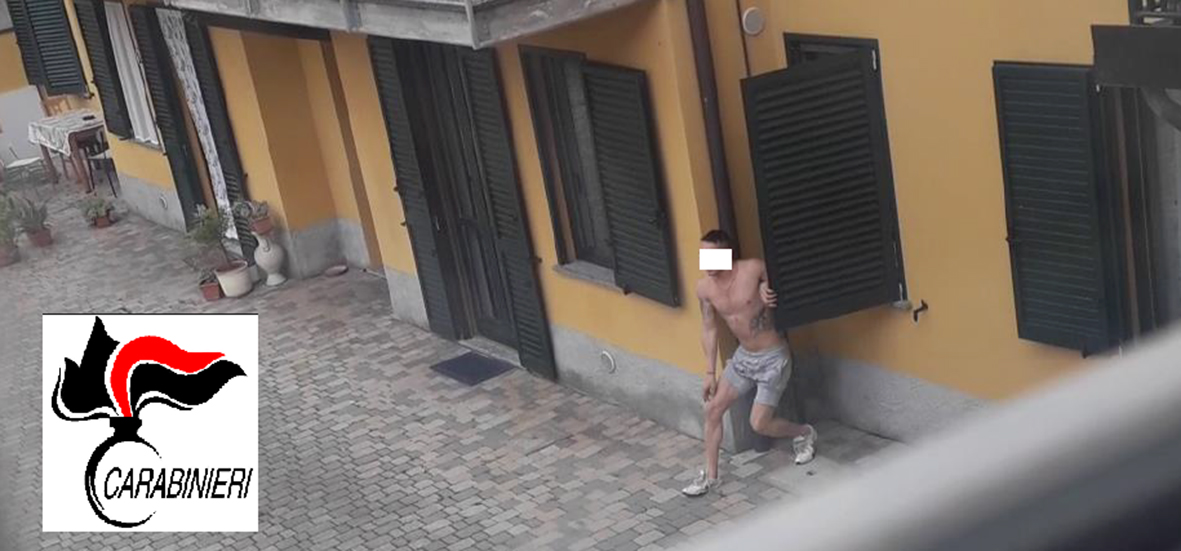 Ruba ai vicini di casa, 28enne in carcere