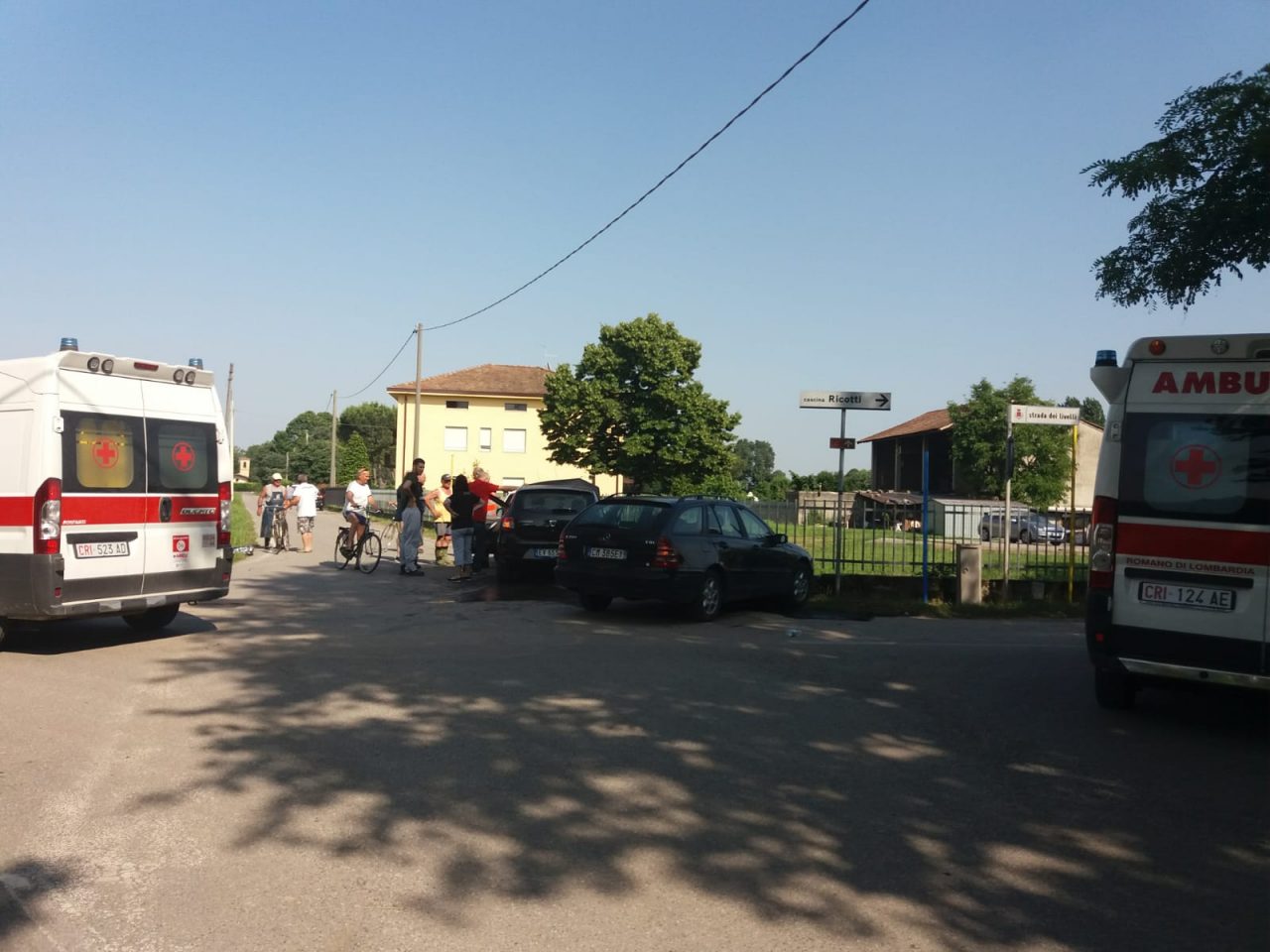 incidente a cologno