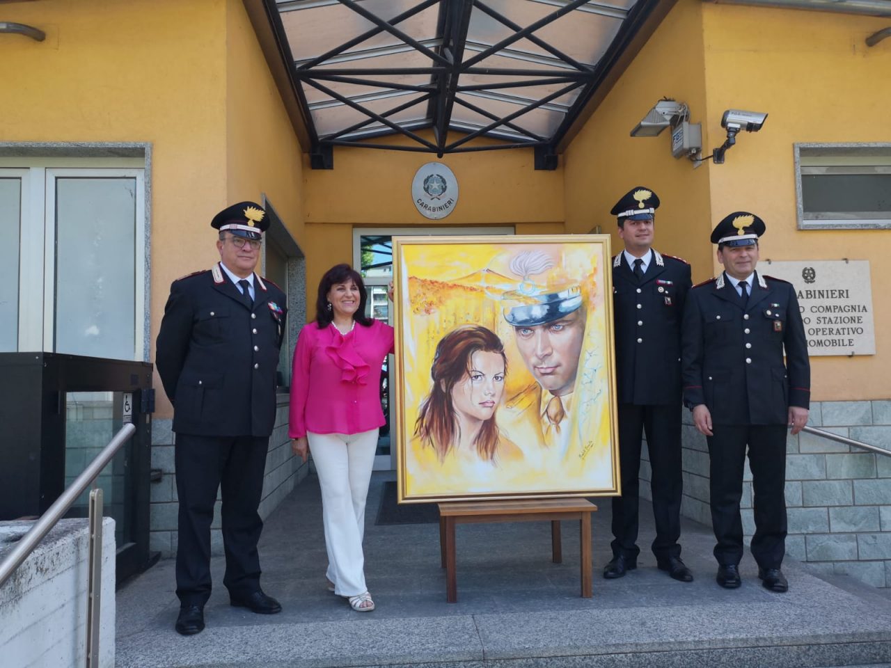 Carabinieri, un quadro per la Compagnia di Treviglio