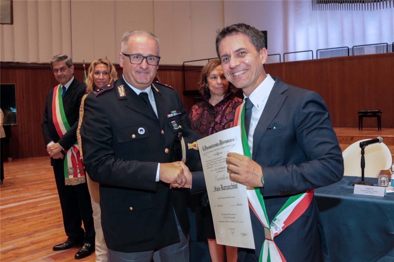 Il comandante diventa Cavaliere della Repubblica