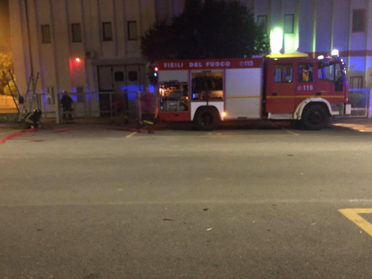 Incendio Simec Treviglio