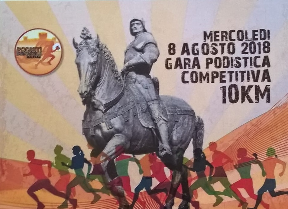 Gara podistica “La 10mila del condottiero” tra i castelli